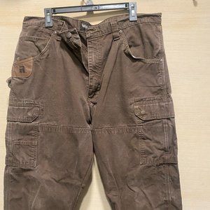 Wrangler Riggs Work Pants 38x32 Carpenter